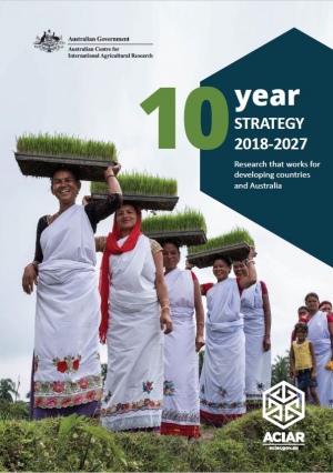 Cover of ACIAR 10-Year Strategy 2018-2027